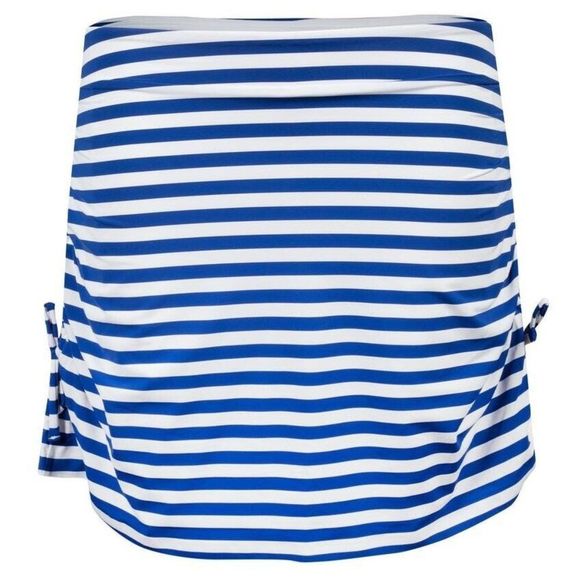 G/Fore Womens Ruched Striped Skort Lapis XS M L GFore Golf Skirt - Picture 6 of 8